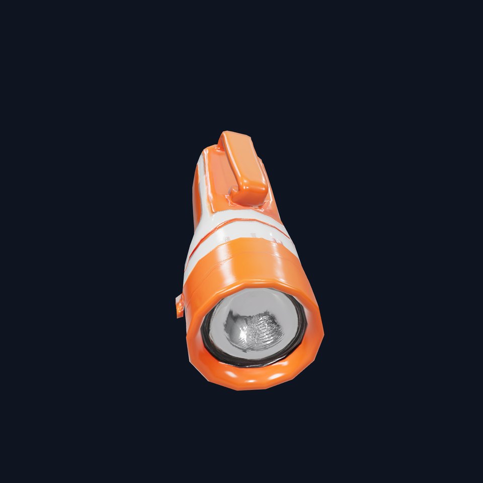 Portable Flashlight Model Pack with Clip and Bright Finish